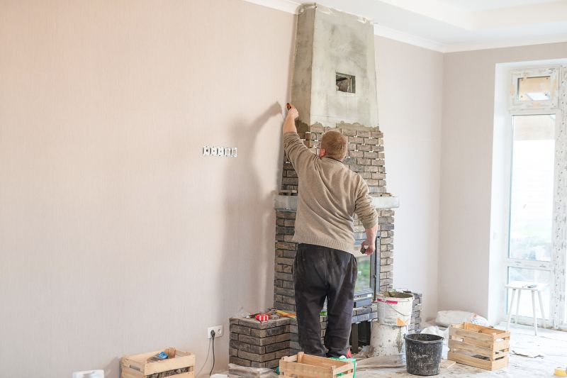 Brick Vs. Stone Finishes For Wood-Burning Fireplaces