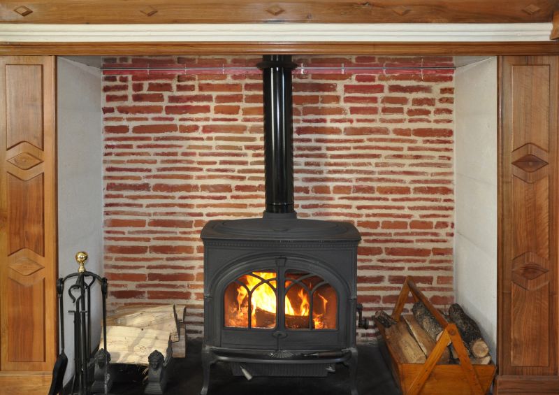 Wood Burning Fireplace Installation